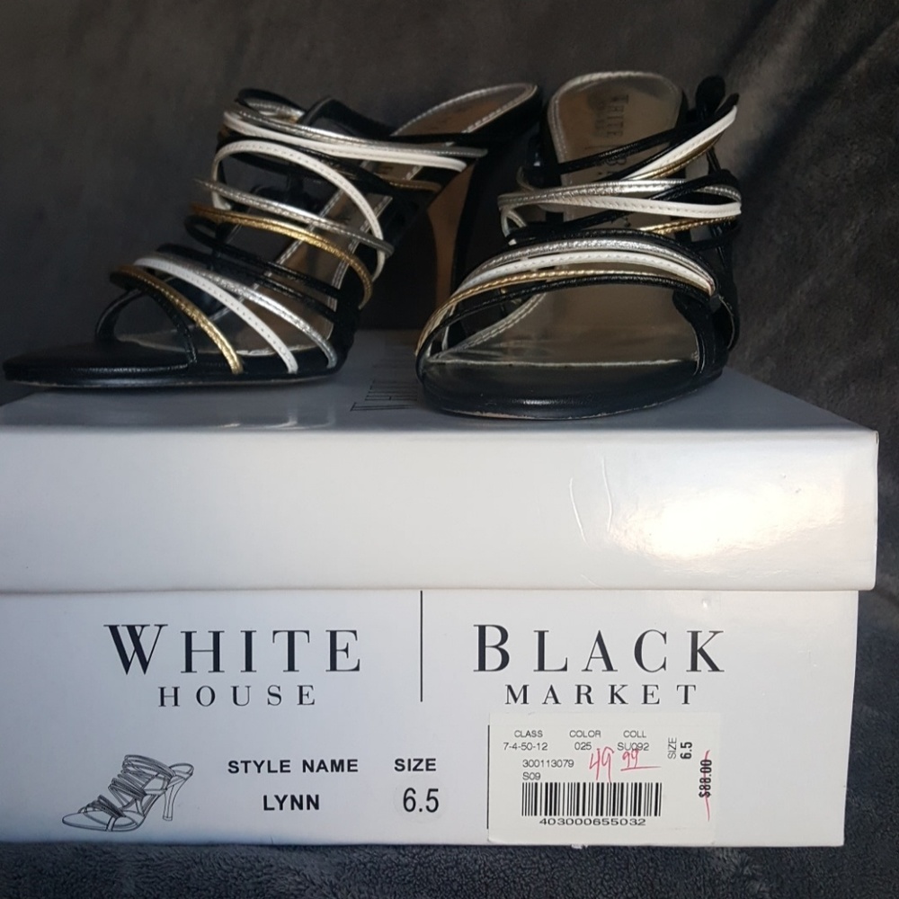 White House Black Market Lynn sandals
